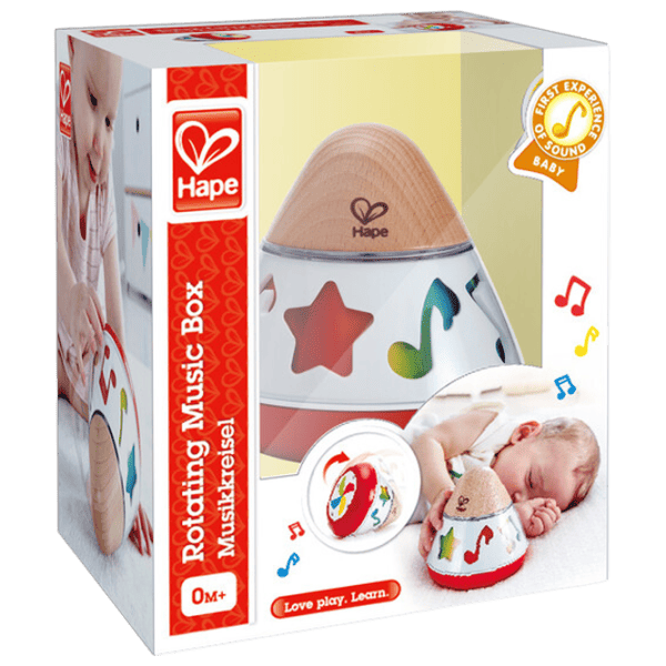 Jucărie muzicală Hape Baby Music Songs for sleep E0332 0+ / White photo 5