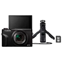Cameră foto Canon PS G7 X Mark III Vlogger Kit Kit CMOS/ Black