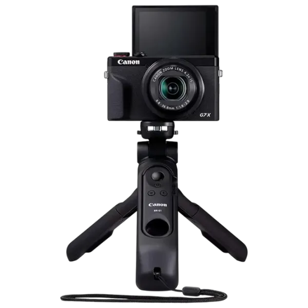 Cameră foto Canon PS G7 X Mark III Vlogger Kit Kit CMOS/ Black photo 6