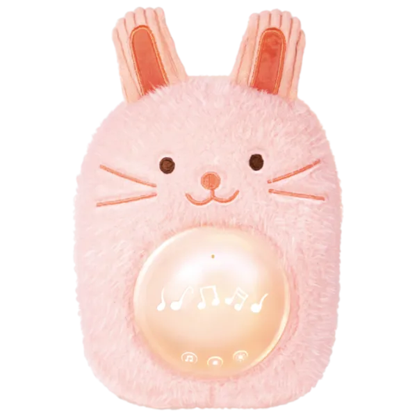 Jucărie muzicală Hape Baby Huggy Momo E0114 0+ / Pink photo 1