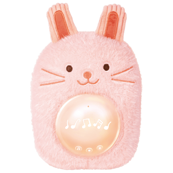 Jucărie muzicală Hape Baby Huggy Momo E0114 0+ / Pink photo 1