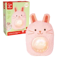 Jucărie muzicală Hape Baby Huggy Momo E0114 0+ / Pink photo 2