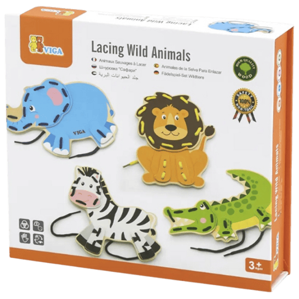 Развивающий набор VIGA Wild animals 51326 1+ / Разноцветный photo 6