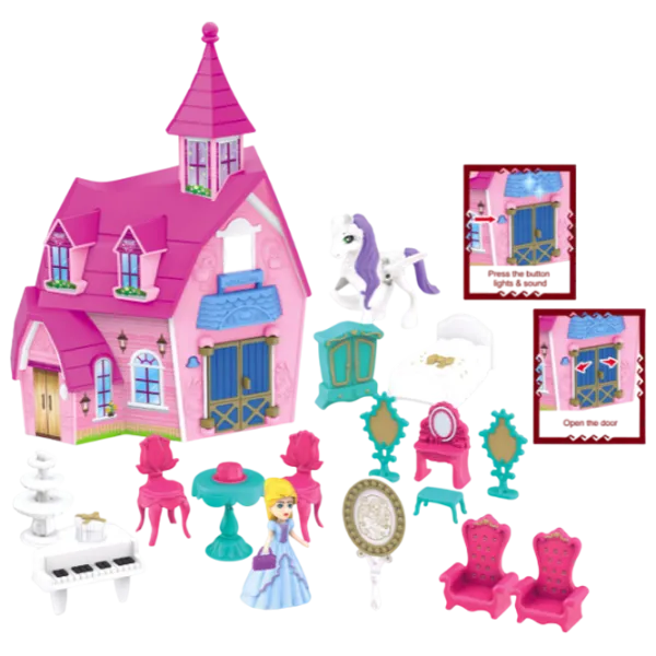 Set Essa Toys Funny Dream Castle SG-29055 căsuță / 3+ photo 1