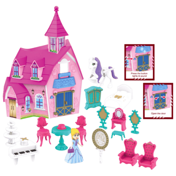 Set Essa Toys Funny Dream Castle SG-29055 căsuță / 3+ photo 1
