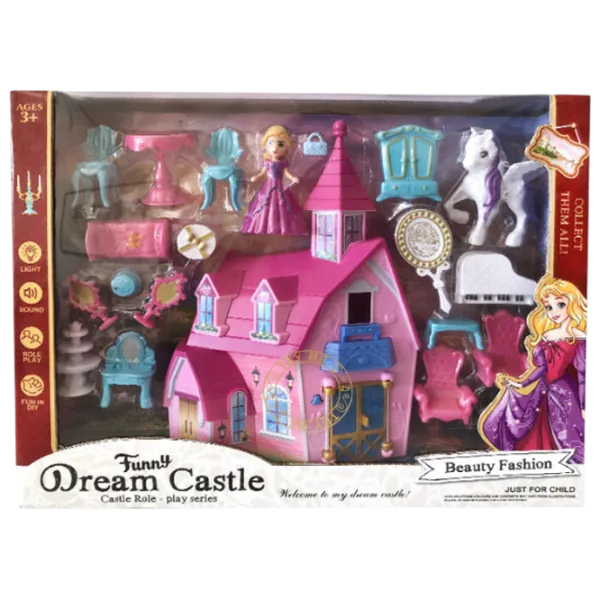 Set Essa Toys Funny Dream Castle SG-29055 căsuță / 3+ photo 2