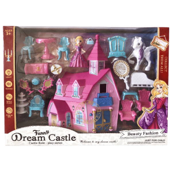 Set Essa Toys Funny Dream Castle SG-29055 căsuță / 3+ photo 2