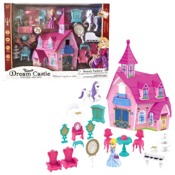 Set Essa Toys Funny Dream Castle SG-29055 căsuță / 3+ photo 3