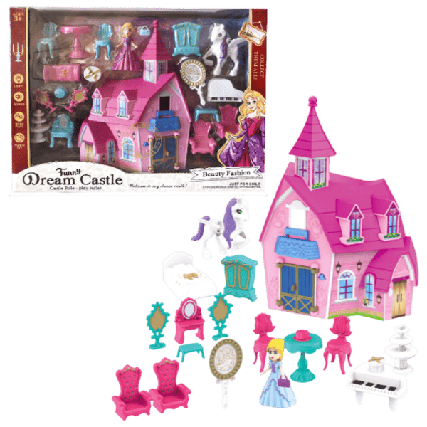 Set Essa Toys Funny Dream Castle SG-29055 căsuță / 3+ photo 3