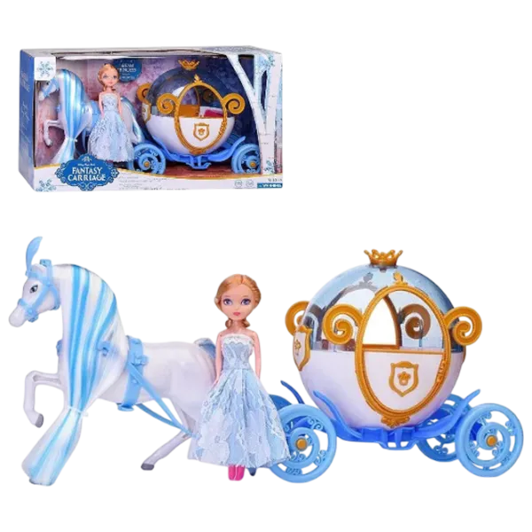 Set Essa Toys Fantasy Carriage 118A-O prințesă / 3+ photo 1