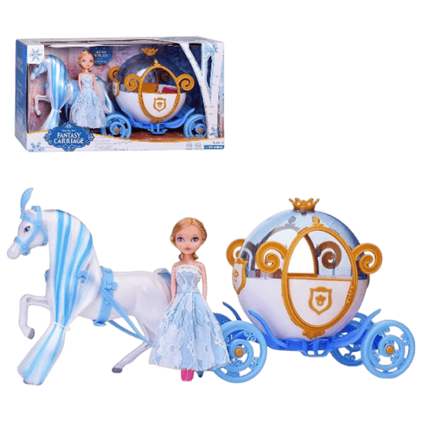 Set Essa Toys Fantasy Carriage 118A-O prințesă / 3+ photo 1
