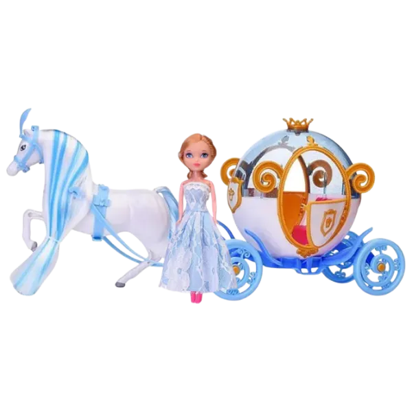 Set Essa Toys Fantasy Carriage 118A-O prințesă / 3+ photo 2
