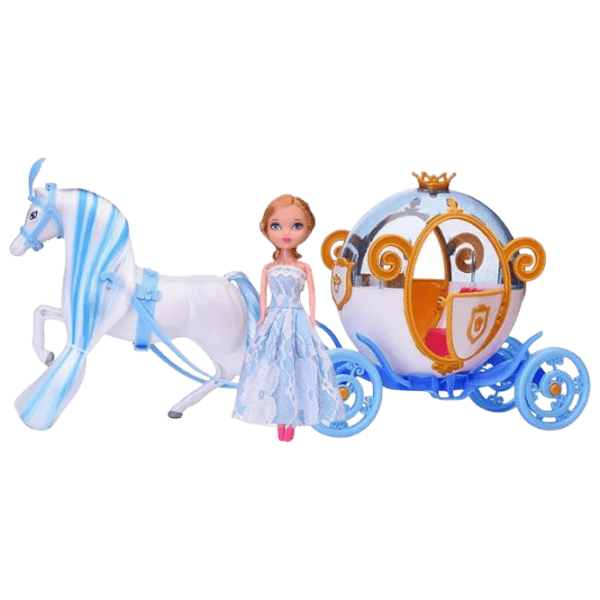 Set Essa Toys Fantasy Carriage 118A-O prințesă / 3+ photo 2