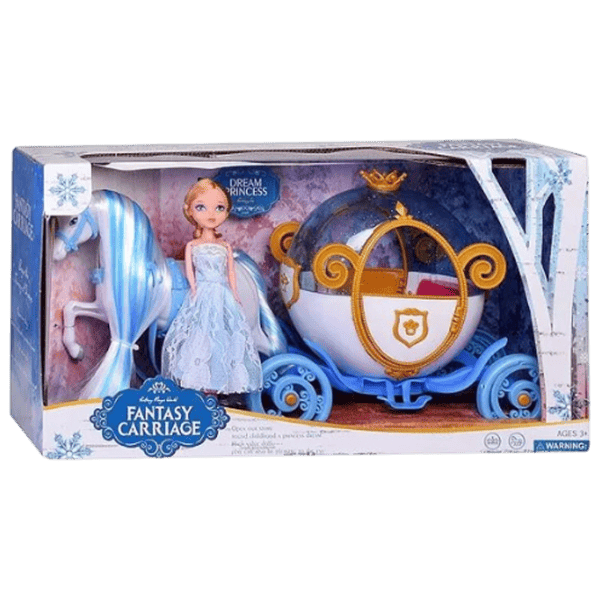 Set Essa Toys Fantasy Carriage 118A-O prințesă / 3+ photo 3