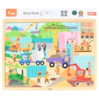Puzzle VIGA Șantier 2+/ Numărul de piese: 48 photo 3