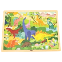 Puzzle VIGA Динозавры 2+/ Количество деталей: 48 photo 2