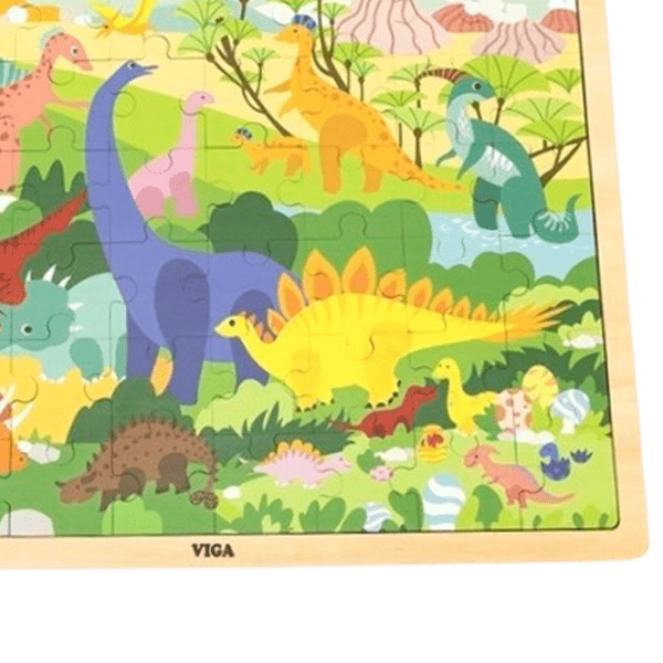 Puzzle VIGA Dinozauri  2+/ Numărul de piese: 48 photo 4