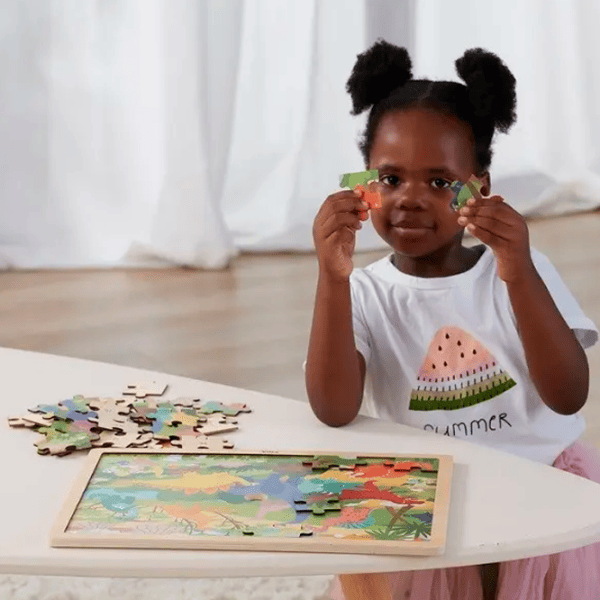 Puzzle VIGA Dinozauri  2+/ Numărul de piese: 48 photo 5