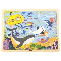 Puzzle VIGA Viața marină 2+/ Numărul de piese: 48