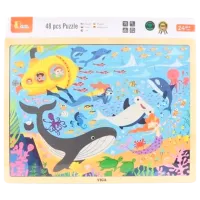 Puzzle VIGA Mорская жизнь 2+/ Количество деталей: 48 photo 2