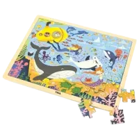 Puzzle VIGA Mорская жизнь 2+/ Количество деталей: 48 photo 3
