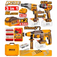 Set de instrumente INGCO COSLI250591 20 V / 3