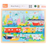 Puzzle VIGA Transport 2+/ Количество деталей: 48 photo 3