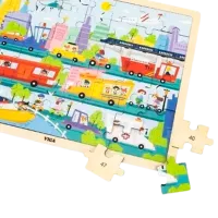 Puzzle VIGA Transport 2+/ Количество деталей: 48 photo 5