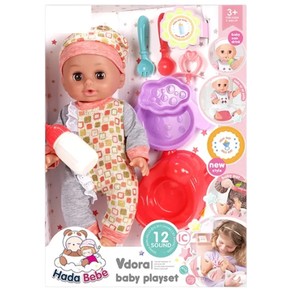 Păpușă Essa Toys Hoda Bebe WZB901-3 bebeluș / 3+ photo 3