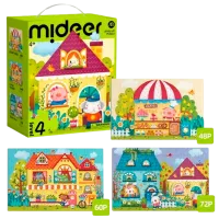 Puzzle Mideer Orășelul de basm 4+/ Numărul de piese: 180