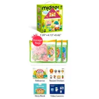 Puzzle Mideer Сказочный городок 4+/ Количество деталей: 180 photo 4