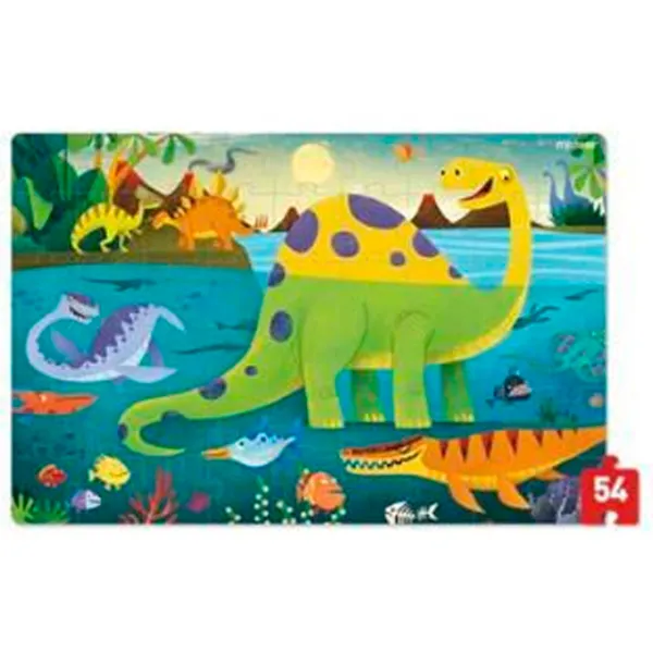 Puzzle Mideer Lumea dinozaurilor 4+/ Numărul de piese: 180 photo 5