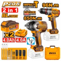 Set de instrumente INGCO COSLI250586 20 V / 2