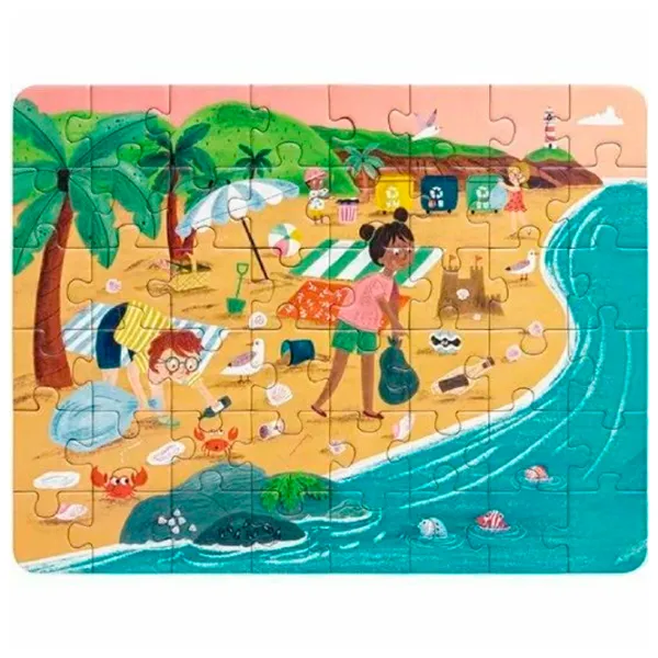 Puzzle Hape Prietenii Oceanului 5+/ Numărul de piese: 144 photo 3