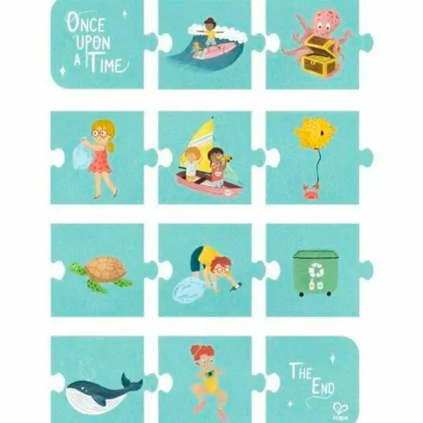 Puzzle Hape Prietenii Oceanului 5+/ Numărul de piese: 144 photo 4