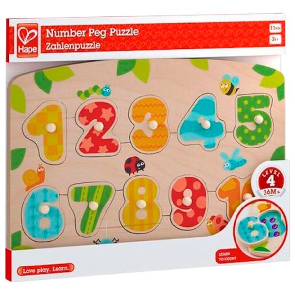 Puzzle Hape Cifre 3+/ Numărul de piese: 11 photo 2