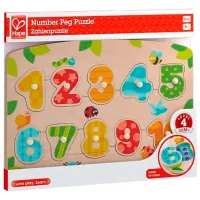 Puzzle Hape Cifre 3+/ Количество деталей: 11 photo 2