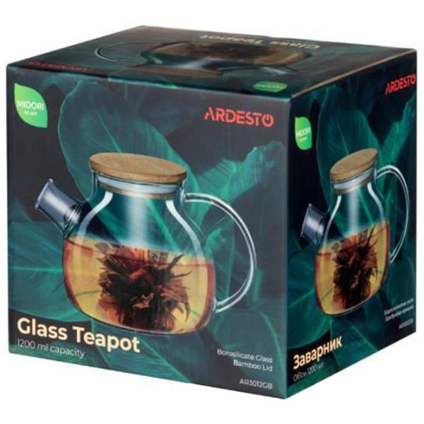 Infuzor Ardesto AR3010GB 1.2l / Transparent photo 8
