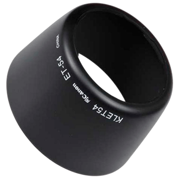 Parasolar pentru obiectiv Canon ET-54 Black photo 1