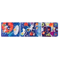 Puzzle Hape Aventura în Spațiu 4+/ Numărul de piese: 104