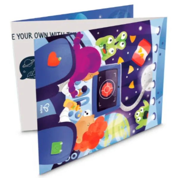 Puzzle Hape Aventura în Spațiu 4+/ Numărul de piese: 104 photo 3