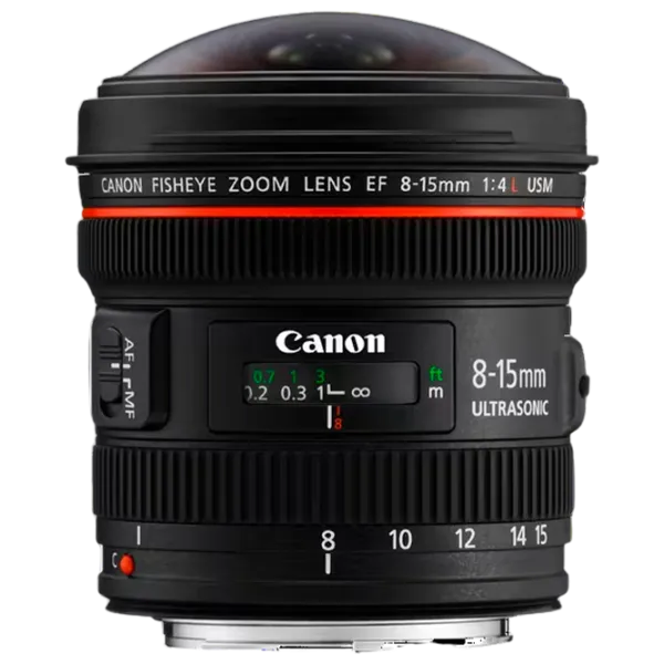 Obiectiv Canon EF 8-15mm f/4 L USM Fisheye Black photo 1