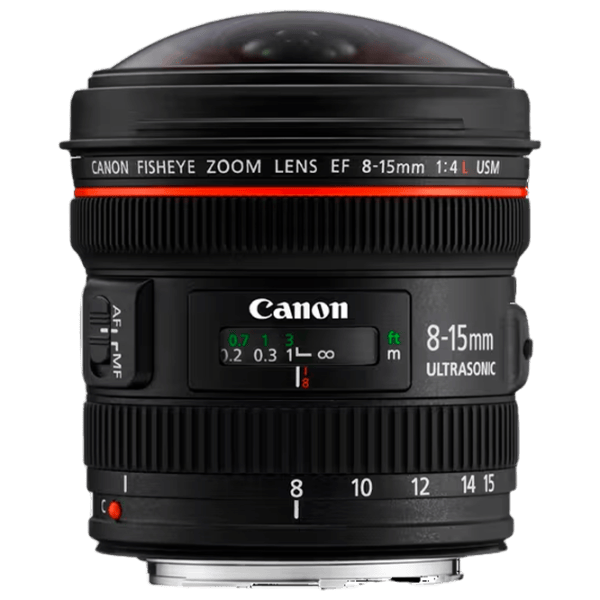 Obiectiv Canon EF 8-15mm f/4 L USM Fisheye Black photo 1