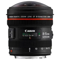 Obiectiv Canon EF 8-15mm f/4 L USM Fisheye Black