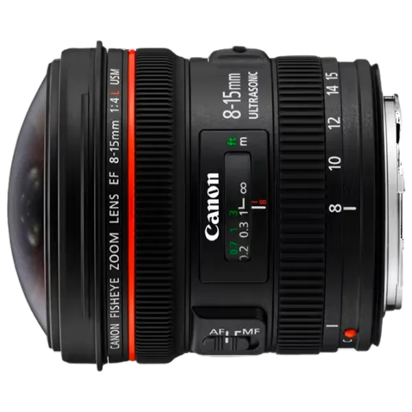 Obiectiv Canon EF 8-15mm f/4 L USM Fisheye Black photo 2