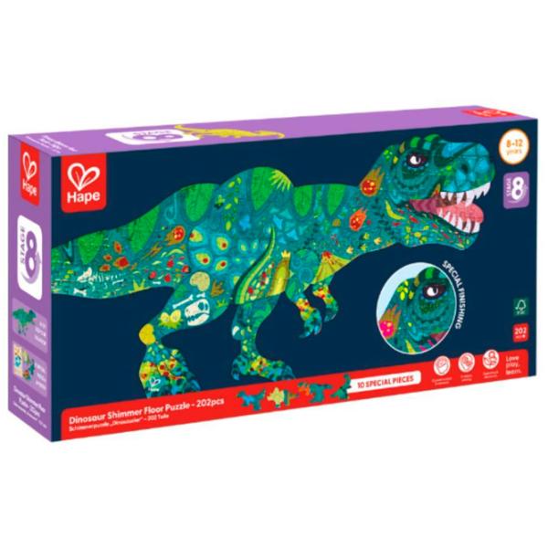 Puzzle Hape Dinozauri  8+/ Numărul de piese: 202 photo 2