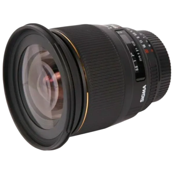 Obiectiv Sigma AF 20mm f/1.8 EX DG ASPHERICAL RF Canon EF Black photo 2