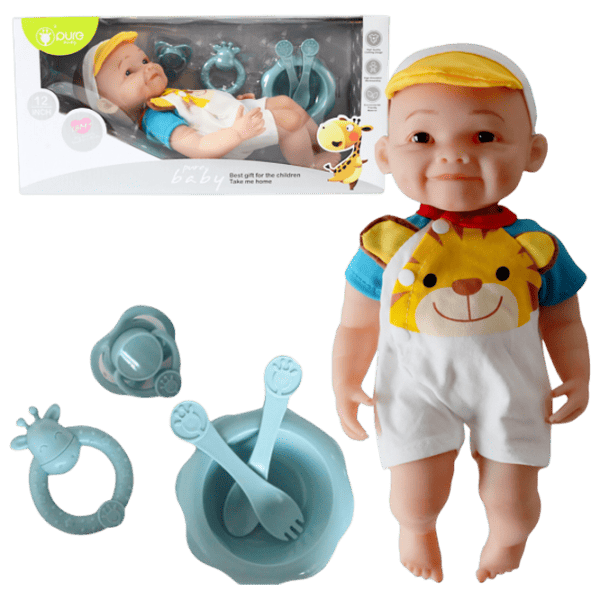 Păpușă Essa Toys Pure Baby DF12-013D bebeluș / 3+ photo 1