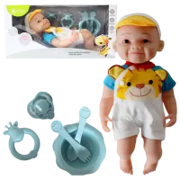 Păpușă Essa Toys Pure Baby DF12-013D bebeluș / 3+
