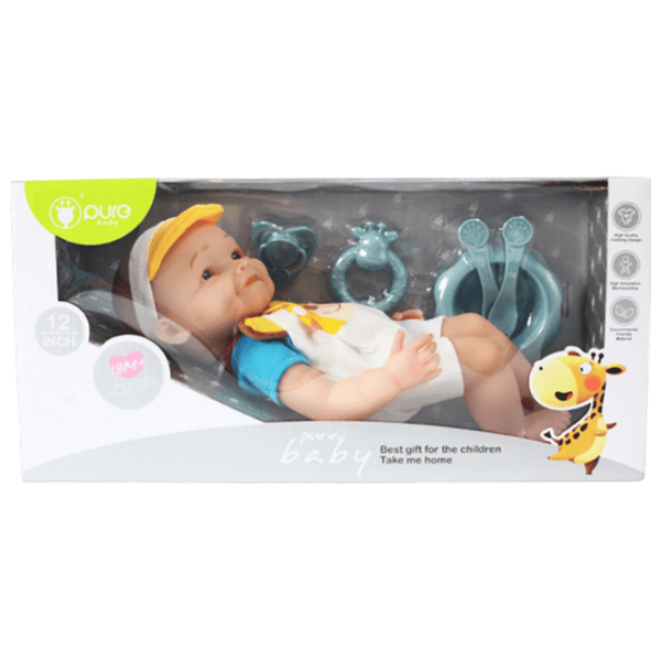 Păpușă Essa Toys Pure Baby DF12-013D bebeluș / 3+ photo 3